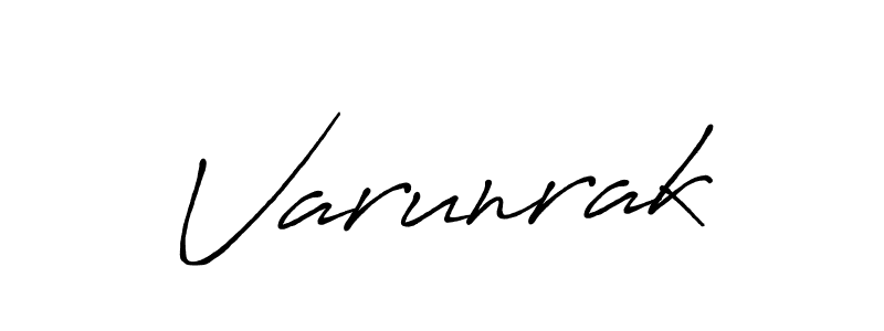 Make a beautiful signature design for name Varunrak. Use this online signature maker to create a handwritten signature for free. Varunrak signature style 7 images and pictures png
