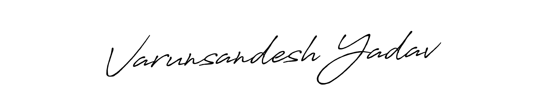 You can use this online signature creator to create a handwritten signature for the name Varunsandesh Yadav. This is the best online autograph maker. Varunsandesh Yadav signature style 7 images and pictures png