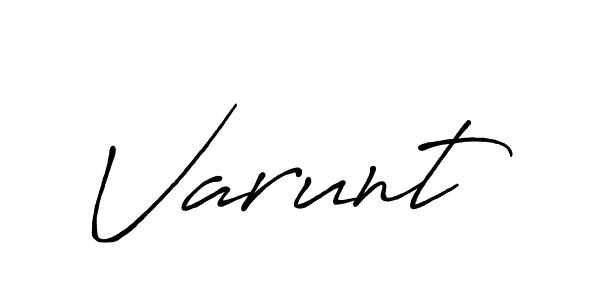 How to Draw Varunt signature style? Antro_Vectra_Bolder is a latest design signature styles for name Varunt. Varunt signature style 7 images and pictures png