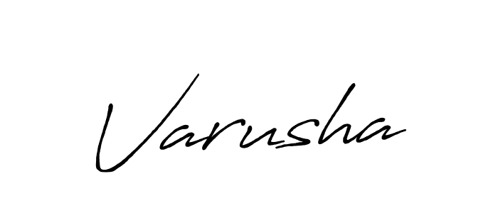 How to Draw Varusha signature style? Antro_Vectra_Bolder is a latest design signature styles for name Varusha. Varusha signature style 7 images and pictures png