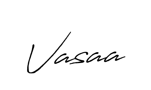 Vasaa stylish signature style. Best Handwritten Sign (Antro_Vectra_Bolder) for my name. Handwritten Signature Collection Ideas for my name Vasaa. Vasaa signature style 7 images and pictures png