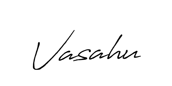 The best way (Antro_Vectra_Bolder) to make a short signature is to pick only two or three words in your name. The name Vasahu include a total of six letters. For converting this name. Vasahu signature style 7 images and pictures png