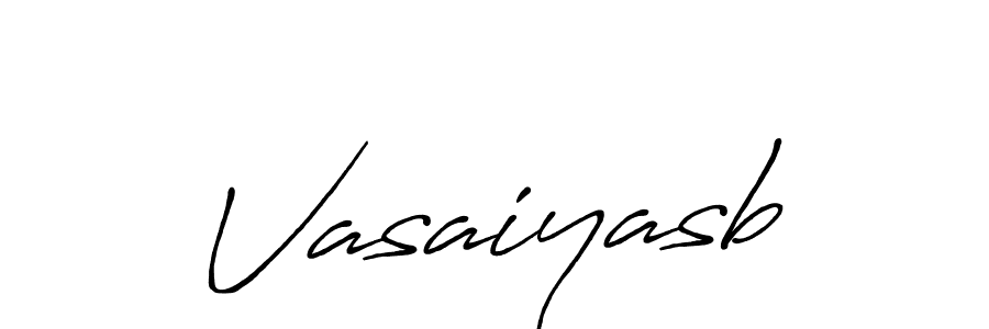 Design your own signature with our free online signature maker. With this signature software, you can create a handwritten (Antro_Vectra_Bolder) signature for name Vasaiyasb. Vasaiyasb signature style 7 images and pictures png