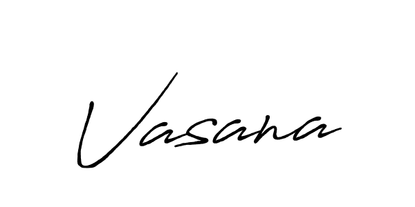 Make a beautiful signature design for name Vasana. Use this online signature maker to create a handwritten signature for free. Vasana signature style 7 images and pictures png