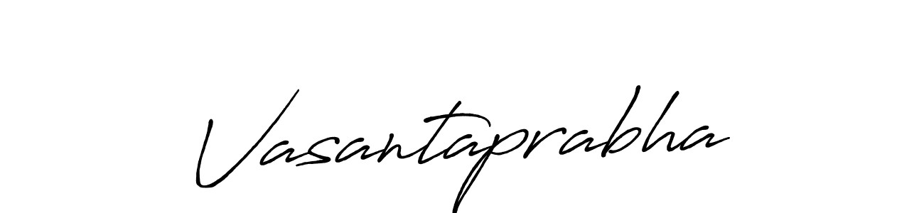 The best way (Antro_Vectra_Bolder) to make a short signature is to pick only two or three words in your name. The name Vasantaprabha include a total of six letters. For converting this name. Vasantaprabha signature style 7 images and pictures png