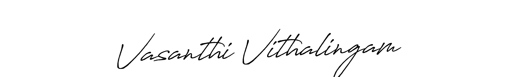 The best way (Antro_Vectra_Bolder) to make a short signature is to pick only two or three words in your name. The name Vasanthi Vithalingam include a total of six letters. For converting this name. Vasanthi Vithalingam signature style 7 images and pictures png