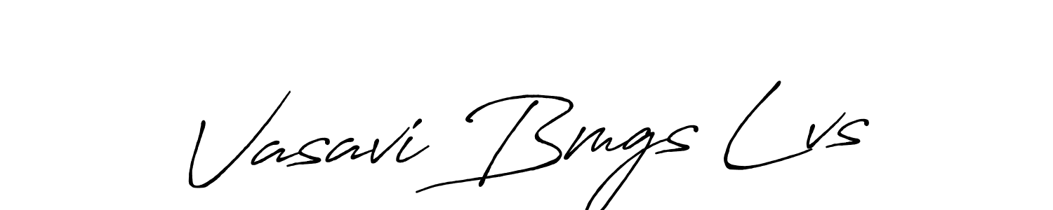 Similarly Antro_Vectra_Bolder is the best handwritten signature design. Signature creator online .You can use it as an online autograph creator for name Vasavi Bmgs Lvs. Vasavi Bmgs Lvs signature style 7 images and pictures png