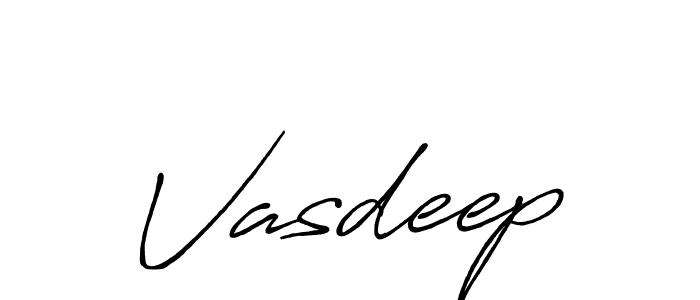 How to make Vasdeep name signature. Use Antro_Vectra_Bolder style for creating short signs online. This is the latest handwritten sign. Vasdeep signature style 7 images and pictures png