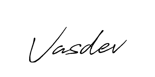 Also we have Vasdev name is the best signature style. Create professional handwritten signature collection using Antro_Vectra_Bolder autograph style. Vasdev signature style 7 images and pictures png