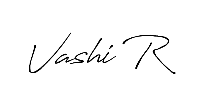 Make a beautiful signature design for name Vashi R. Use this online signature maker to create a handwritten signature for free. Vashi R signature style 7 images and pictures png