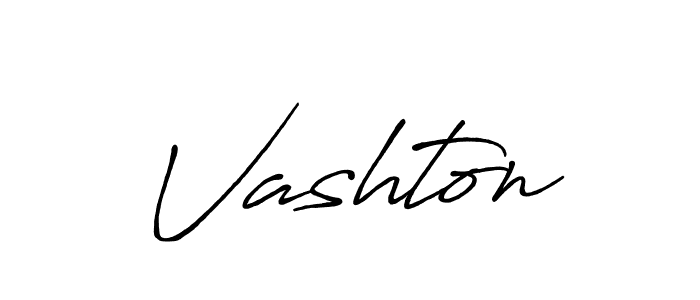 How to make Vashton signature? Antro_Vectra_Bolder is a professional autograph style. Create handwritten signature for Vashton name. Vashton signature style 7 images and pictures png
