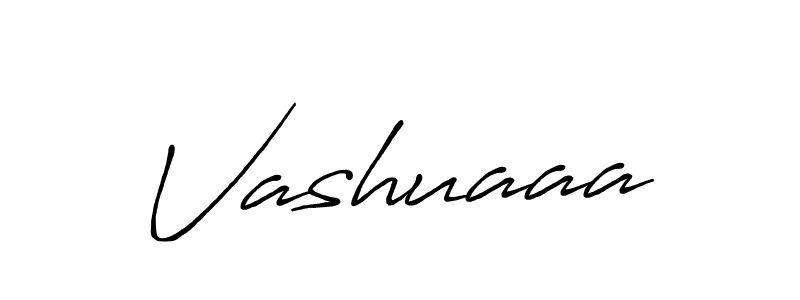 How to make Vashuaaa name signature. Use Antro_Vectra_Bolder style for creating short signs online. This is the latest handwritten sign. Vashuaaa signature style 7 images and pictures png