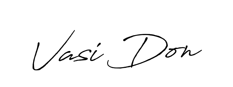 You should practise on your own different ways (Antro_Vectra_Bolder) to write your name (Vasi Don) in signature. don't let someone else do it for you. Vasi Don signature style 7 images and pictures png