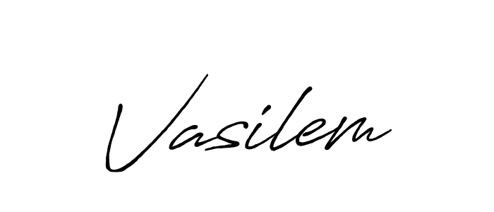 You should practise on your own different ways (Antro_Vectra_Bolder) to write your name (Vasilem) in signature. don't let someone else do it for you. Vasilem signature style 7 images and pictures png