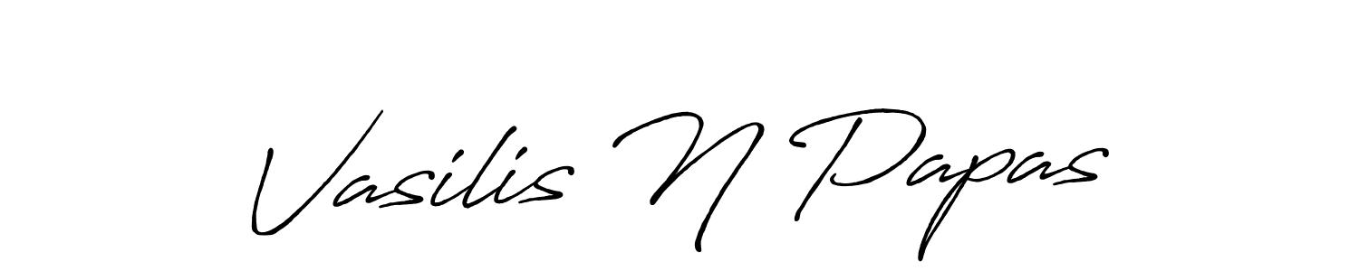 Make a beautiful signature design for name Vasilis N Papas. Use this online signature maker to create a handwritten signature for free. Vasilis N Papas signature style 7 images and pictures png