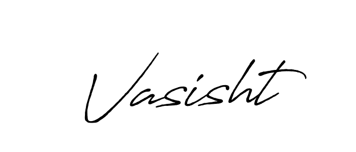 How to Draw Vasisht signature style? Antro_Vectra_Bolder is a latest design signature styles for name Vasisht. Vasisht signature style 7 images and pictures png