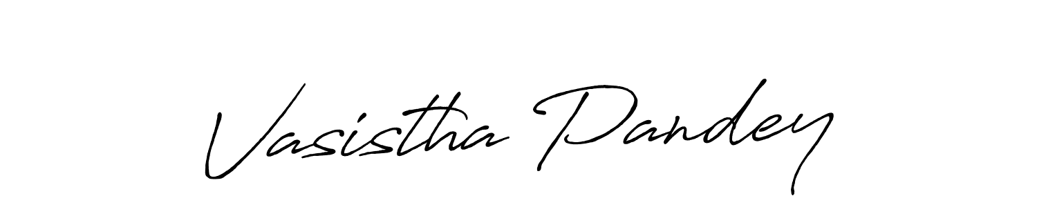 Antro_Vectra_Bolder is a professional signature style that is perfect for those who want to add a touch of class to their signature. It is also a great choice for those who want to make their signature more unique. Get Vasistha Pandey name to fancy signature for free. Vasistha Pandey signature style 7 images and pictures png