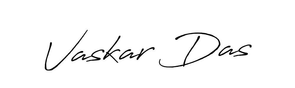 How to make Vaskar Das signature? Antro_Vectra_Bolder is a professional autograph style. Create handwritten signature for Vaskar Das name. Vaskar Das signature style 7 images and pictures png