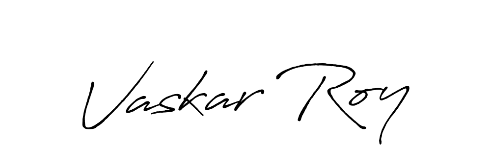 Also we have Vaskar Roy name is the best signature style. Create professional handwritten signature collection using Antro_Vectra_Bolder autograph style. Vaskar Roy signature style 7 images and pictures png