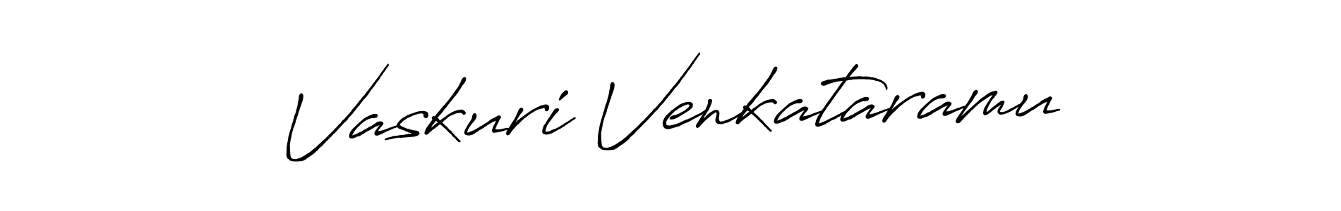 Also we have Vaskuri Venkataramu name is the best signature style. Create professional handwritten signature collection using Antro_Vectra_Bolder autograph style. Vaskuri Venkataramu signature style 7 images and pictures png