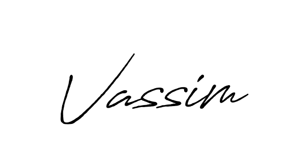 Once you've used our free online signature maker to create your best signature Antro_Vectra_Bolder style, it's time to enjoy all of the benefits that Vassim name signing documents. Vassim signature style 7 images and pictures png