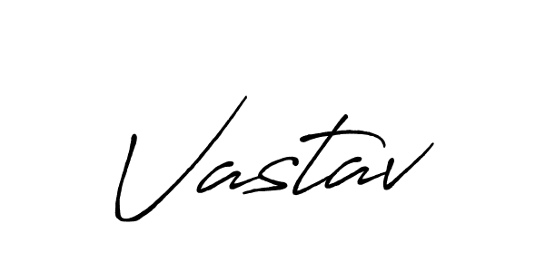 Make a beautiful signature design for name Vastav. With this signature (Antro_Vectra_Bolder) style, you can create a handwritten signature for free. Vastav signature style 7 images and pictures png