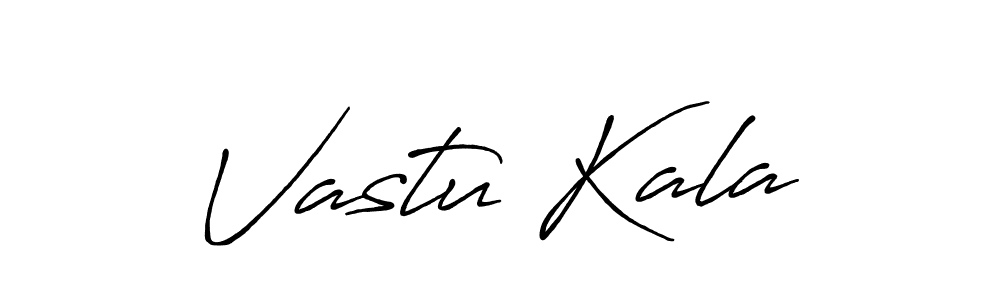 Make a beautiful signature design for name Vastu Kala. With this signature (Antro_Vectra_Bolder) style, you can create a handwritten signature for free. Vastu Kala signature style 7 images and pictures png
