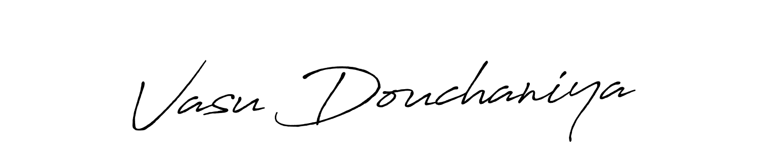 This is the best signature style for the Vasu Douchaniya name. Also you like these signature font (Antro_Vectra_Bolder). Mix name signature. Vasu Douchaniya signature style 7 images and pictures png