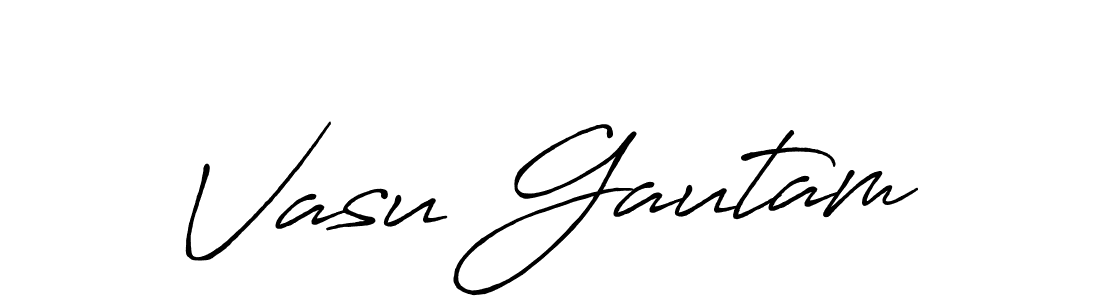 This is the best signature style for the Vasu Gautam name. Also you like these signature font (Antro_Vectra_Bolder). Mix name signature. Vasu Gautam signature style 7 images and pictures png