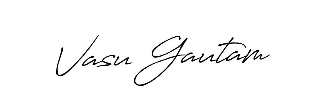 This is the best signature style for the Vasu Gautam name. Also you like these signature font (Antro_Vectra_Bolder). Mix name signature. Vasu Gautam signature style 7 images and pictures png