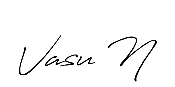How to Draw Vasu N signature style? Antro_Vectra_Bolder is a latest design signature styles for name Vasu N. Vasu N signature style 7 images and pictures png