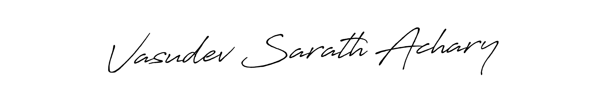 This is the best signature style for the Vasudev Sarath Achary name. Also you like these signature font (Antro_Vectra_Bolder). Mix name signature. Vasudev Sarath Achary signature style 7 images and pictures png