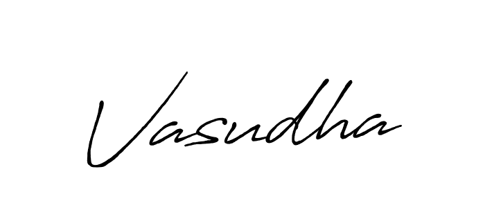 Also we have Vasudha name is the best signature style. Create professional handwritten signature collection using Antro_Vectra_Bolder autograph style. Vasudha signature style 7 images and pictures png
