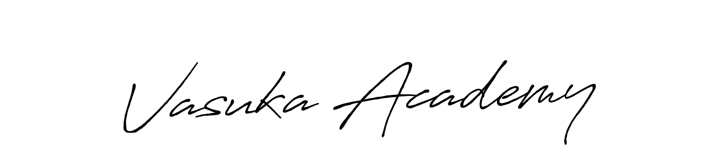 How to Draw Vasuka Academy signature style? Antro_Vectra_Bolder is a latest design signature styles for name Vasuka Academy. Vasuka Academy signature style 7 images and pictures png