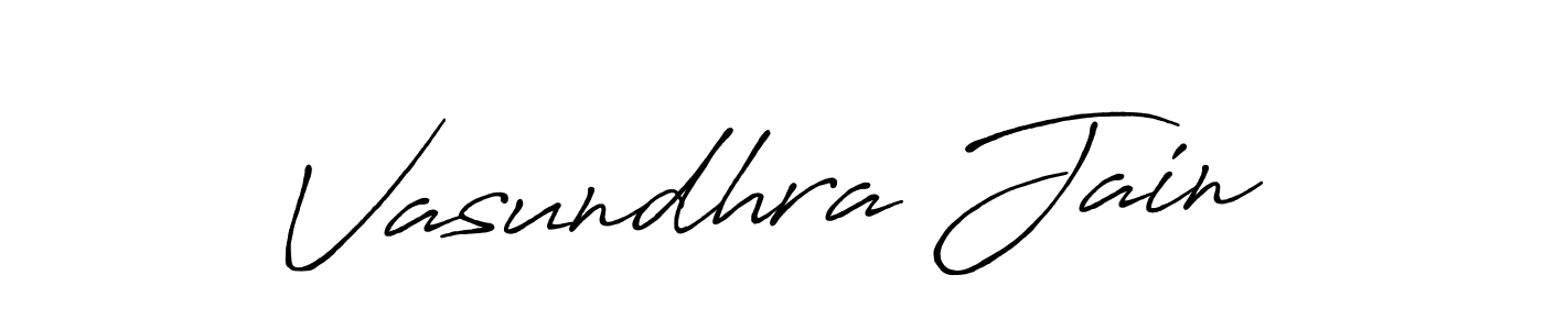 if you are searching for the best signature style for your name Vasundhra Jain. so please give up your signature search. here we have designed multiple signature styles  using Antro_Vectra_Bolder. Vasundhra Jain signature style 7 images and pictures png