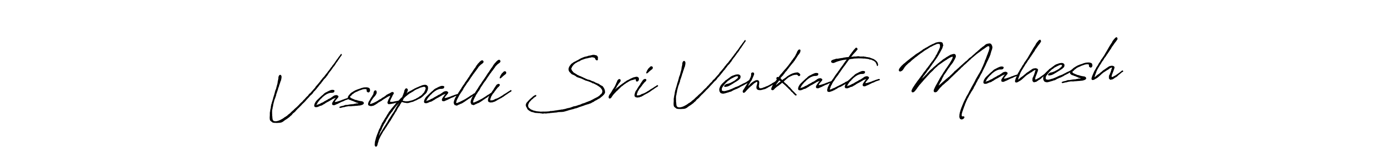 Vasupalli Sri Venkata Mahesh stylish signature style. Best Handwritten Sign (Antro_Vectra_Bolder) for my name. Handwritten Signature Collection Ideas for my name Vasupalli Sri Venkata Mahesh. Vasupalli Sri Venkata Mahesh signature style 7 images and pictures png