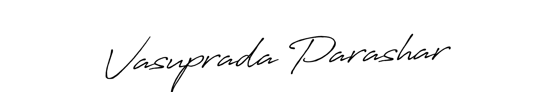 How to Draw Vasuprada Parashar signature style? Antro_Vectra_Bolder is a latest design signature styles for name Vasuprada Parashar. Vasuprada Parashar signature style 7 images and pictures png