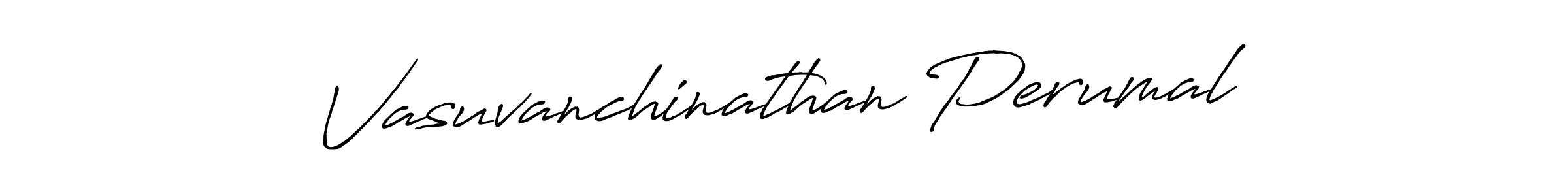 It looks lik you need a new signature style for name Vasuvanchinathan Perumal. Design unique handwritten (Antro_Vectra_Bolder) signature with our free signature maker in just a few clicks. Vasuvanchinathan Perumal signature style 7 images and pictures png