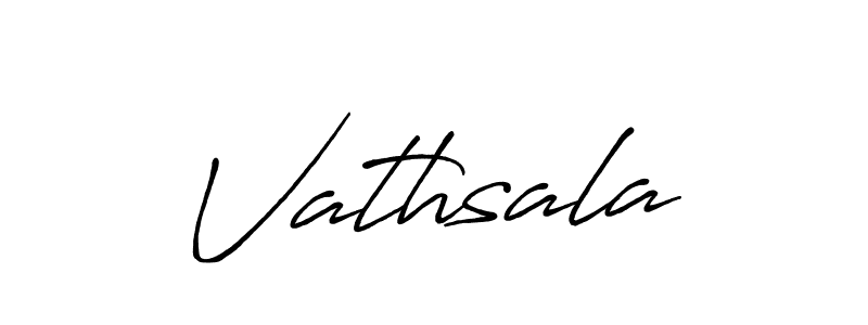 How to make Vathsala name signature. Use Antro_Vectra_Bolder style for creating short signs online. This is the latest handwritten sign. Vathsala signature style 7 images and pictures png