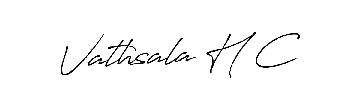 Best and Professional Signature Style for Vathsala H C. Antro_Vectra_Bolder Best Signature Style Collection. Vathsala H C signature style 7 images and pictures png