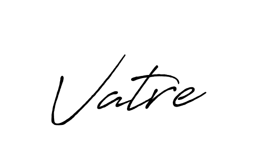 Design your own signature with our free online signature maker. With this signature software, you can create a handwritten (Antro_Vectra_Bolder) signature for name Vatre. Vatre signature style 7 images and pictures png