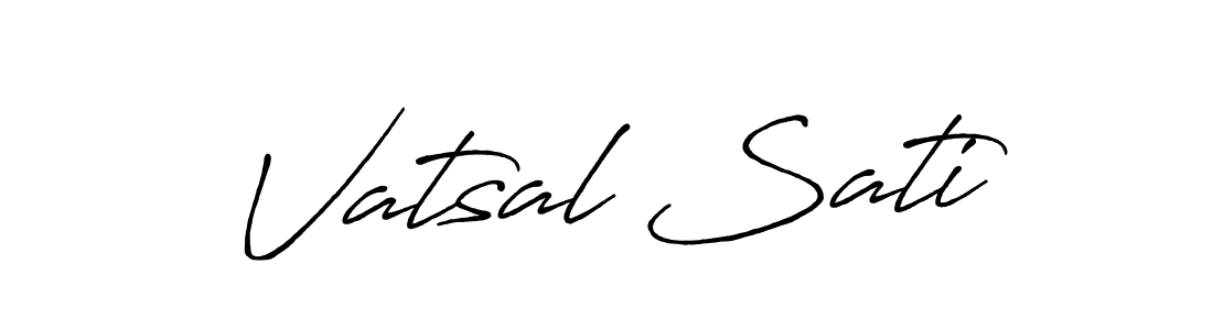 Make a beautiful signature design for name Vatsal Sati. Use this online signature maker to create a handwritten signature for free. Vatsal Sati signature style 7 images and pictures png