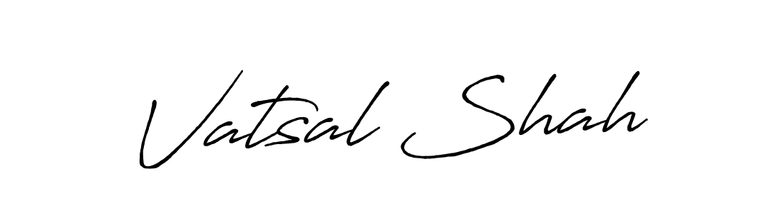 How to Draw Vatsal Shah signature style? Antro_Vectra_Bolder is a latest design signature styles for name Vatsal Shah. Vatsal Shah signature style 7 images and pictures png