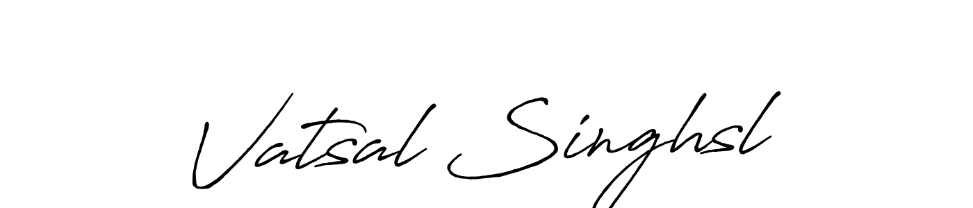 This is the best signature style for the Vatsal Singhsl name. Also you like these signature font (Antro_Vectra_Bolder). Mix name signature. Vatsal Singhsl signature style 7 images and pictures png