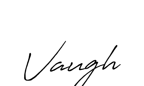 Vaugh stylish signature style. Best Handwritten Sign (Antro_Vectra_Bolder) for my name. Handwritten Signature Collection Ideas for my name Vaugh. Vaugh signature style 7 images and pictures png