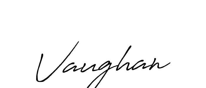 How to make Vaughan signature? Antro_Vectra_Bolder is a professional autograph style. Create handwritten signature for Vaughan name. Vaughan signature style 7 images and pictures png