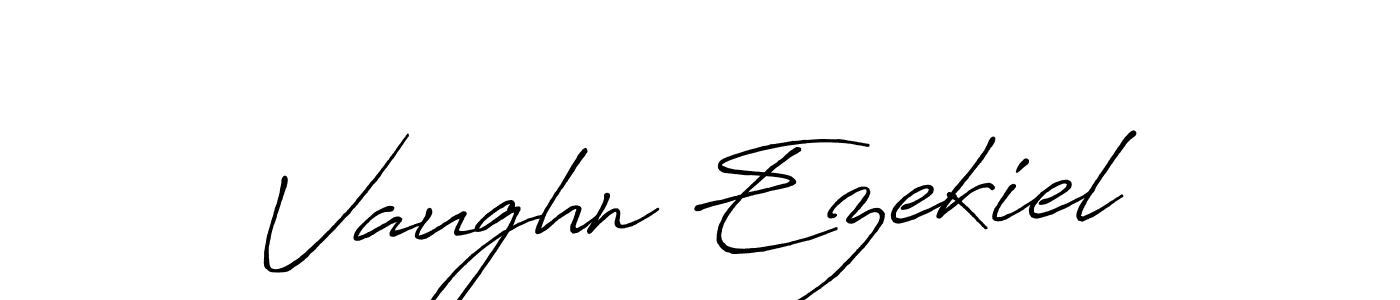 Also we have Vaughn Ezekiel name is the best signature style. Create professional handwritten signature collection using Antro_Vectra_Bolder autograph style. Vaughn Ezekiel signature style 7 images and pictures png