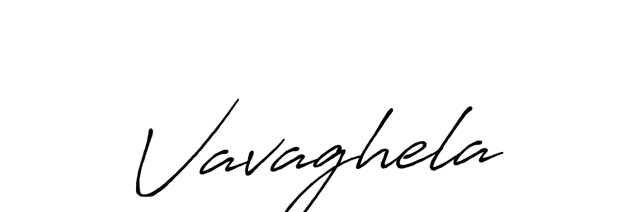 Vavaghela stylish signature style. Best Handwritten Sign (Antro_Vectra_Bolder) for my name. Handwritten Signature Collection Ideas for my name Vavaghela. Vavaghela signature style 7 images and pictures png