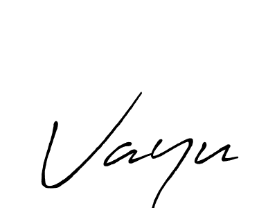 It looks lik you need a new signature style for name Vayu. Design unique handwritten (Antro_Vectra_Bolder) signature with our free signature maker in just a few clicks. Vayu signature style 7 images and pictures png