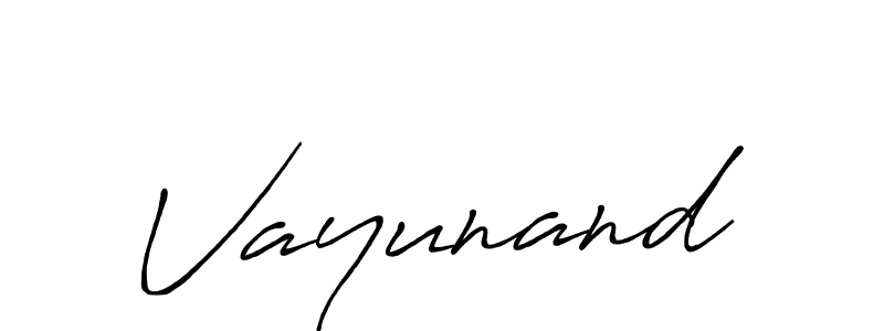 Similarly Antro_Vectra_Bolder is the best handwritten signature design. Signature creator online .You can use it as an online autograph creator for name Vayunand. Vayunand signature style 7 images and pictures png